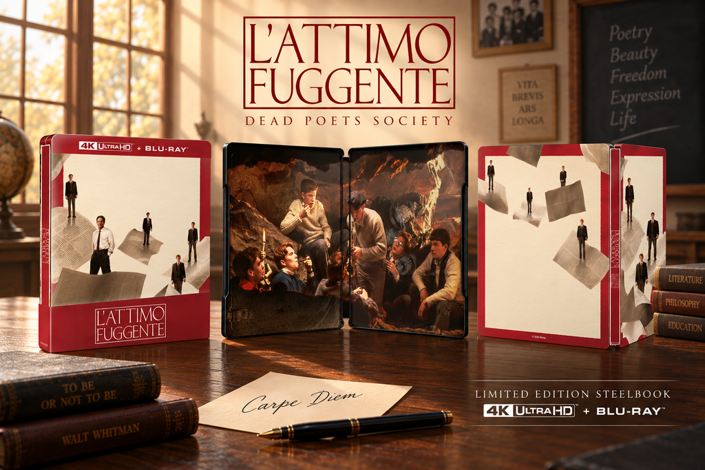 L’attimo fuggente – Limited Edition Steelbook 4K Ultra HD + Blu-ray