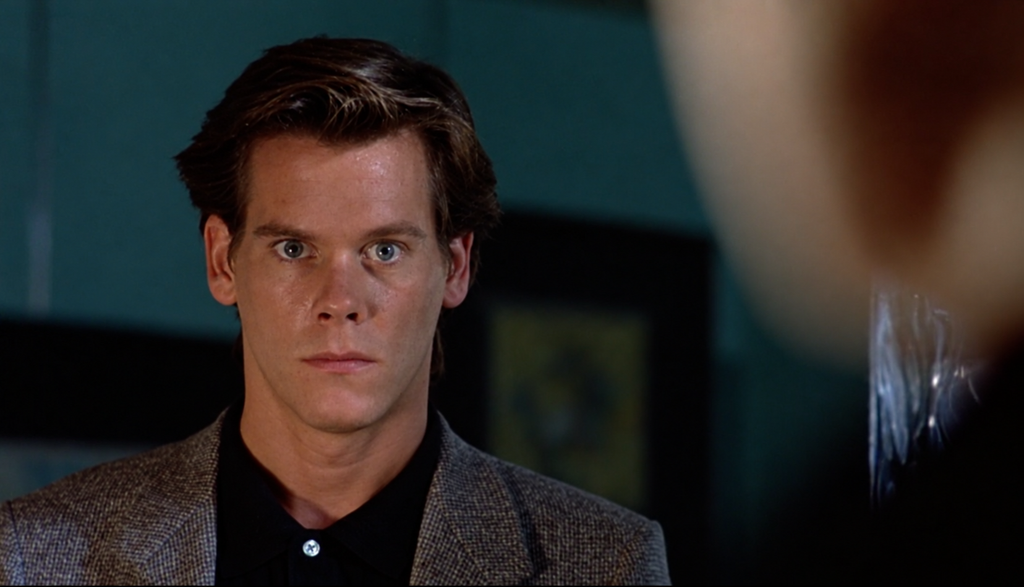 Martin Thiel in primo piano in Legge criminale (1988).